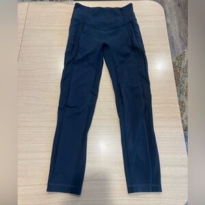 Lululemon Athletica Navy Leggings Size 4